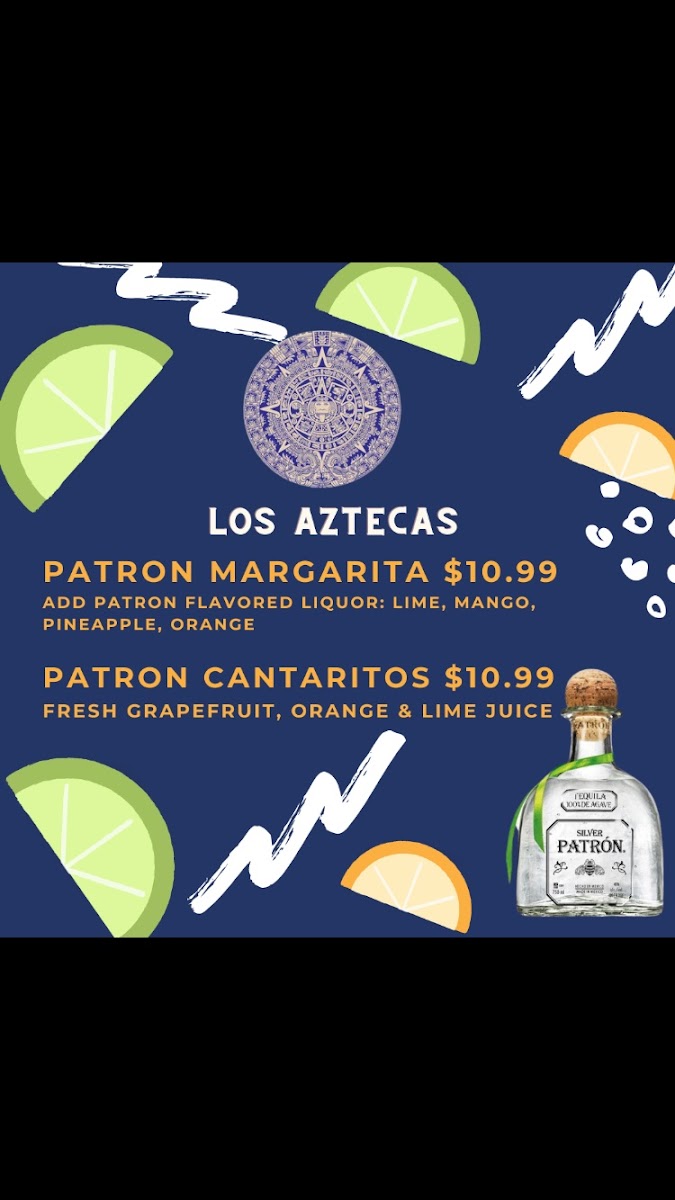 Los Aztecas Mexican Restaurant Menu - Image 2