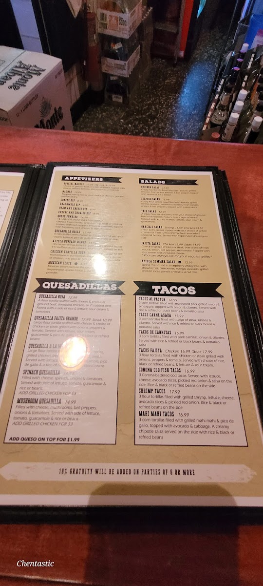 Los Aztecas Mexican Restaurant Menu - Image 5